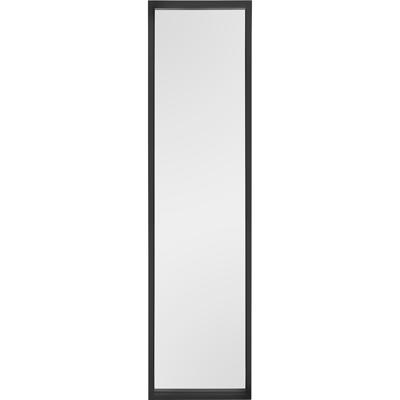 Spiegel - Wandspiegel - Trion Lea - Staande Spiegel - Zwart - 32x124cm - Spiegelglas - Polystyreen