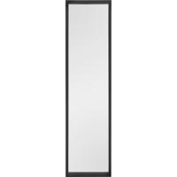 Spiegel - Wandspiegel - Trion Lea - Staande Spiegel - Zwart - 32x124cm - Spiegelglas - Polystyreen