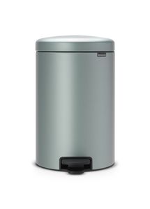 Brabantia newIcon pedaalemmer 20 liter met kunststof binnenemmer - Metallic Mint