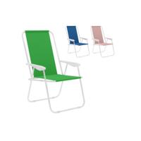 Marbueno Klapstoel Staal Geassorteerd Strand en Zwembad 59X51X83 cm 10170