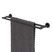 Tiger Noon Handdoekhouder - 60cm - dubbel - zwart 1321130746