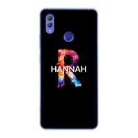 Abstract Spectrum: Honor Note 10 Transparant Hoesje