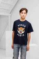 Kenzo Tiger T-Shirt Kids Donkerblauw - Maat 11/12 jaar - Kleur: Donkerblauw | Soccerfanshop