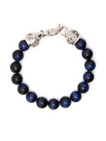 Emanuele Bicocchi bracelet de perles Tiger Eye - Bleu