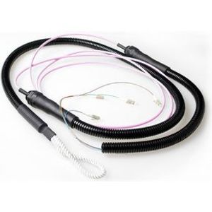 ACT 40 meter Multimode 50/125 OM4 indoor/outdoor kabel 4 voudig met LC connectoren