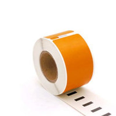 Huismerk DYMO 99012 / S0722400 Labels Oranje (89x36mm)