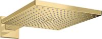 Hansgrohe Raindance E hoofddouche 300 1jet EcoSmart met douche-arm, Polished Gold-Optic