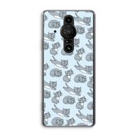 Poezen: Sony Xperia Pro-I Transparant Hoesje