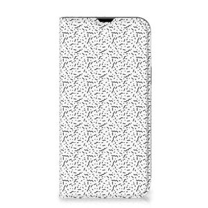 iPhone 13 Pro Max Hoesje met Magneet Stripes Dots