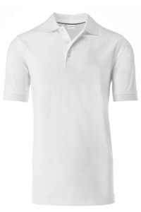 OLYMP Modern Fit Polo shirt Korte mouw wit