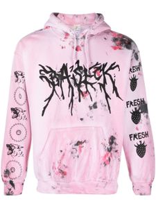 WESTFALL hoodie Baseck Collab à imprimé graphique - Rose