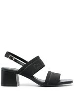 Calvin Klein sandales 55 mm à talon épais - Noir