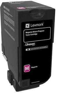 Lexmark Return Program toner CS72x, 3.000 pagina&apos;s, OEM 74C20M0, magenta