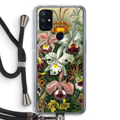 Haeckel Orchidae: OnePlus Nord N10 5G Transparant Hoesje met koord