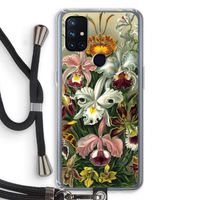 Haeckel Orchidae: OnePlus Nord N10 5G Transparant Hoesje met koord