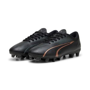 PUMA Ultra Play Gras / Kunstgras Voetbalschoenen (MG) Kids Zwart Brons Donkergrijs