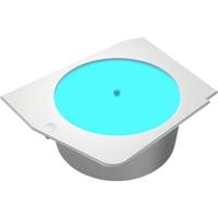 Cougar CGR-58M6W-LRP Verlichte draaischijf Wit