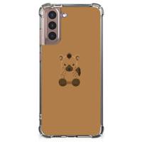 Samsung Galaxy S21 Plus Stevig | Bumper Hoesje | Baby Hyena