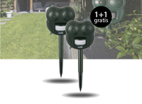 909 Outdoor Ultrasone Honden-, Katten- en Muizen Verjager 1+1 Gratis