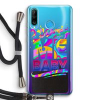 Touch Me: Huawei P30 Lite Transparant Hoesje met koord