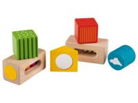 Playtive Houten speelgoed (Sensoriek-bouwstenen) - thumbnail