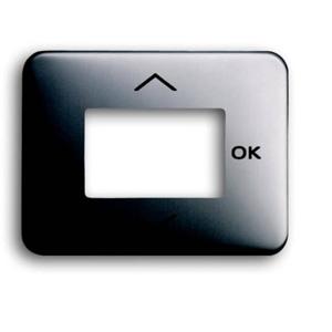 Busch-Jaeger 2CKA006430A0291 Temperatuurregelaar Afdekking Alpha Nea, Alpha exclusive Platina 1 stuk(s)