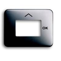 Busch-Jaeger 2CKA006430A0291 Temperatuurregelaar Afdekking Alpha Nea, Alpha exclusive Platina 1 stuk(s)
