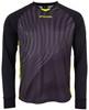 Stanno 415004K Vortex Keeper Shirt Long Sleeve Kids - Black-Neon Yellow - 140