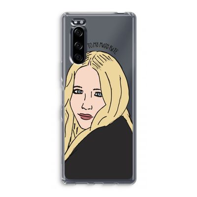 Mary Kate: Sony Xperia 5 Transparant Hoesje