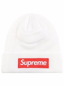 Supreme x New Era bonnet à logo Box - Blanc