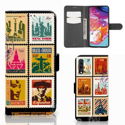 Samsung Galaxy A70 | Flip Cover | Postzegels