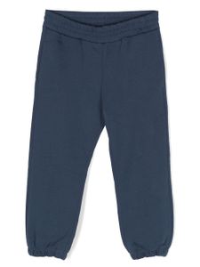 Stella McCartney Kids logo-print cotton track pants - Bleu