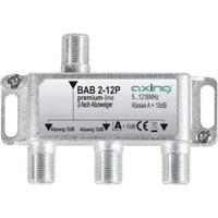 Axing BAB 2-12P Kabel-TV lasdoos 2-voudig 5 - 1218 MHz - thumbnail