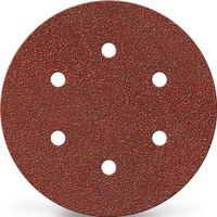 Promat Schuurpad met klitbevestiging | GLS 3 150 mm | korreling 240 | voor hout / metaal korund | Gatenaantal 6 - 4000842247 4000842247 | 25 stuks