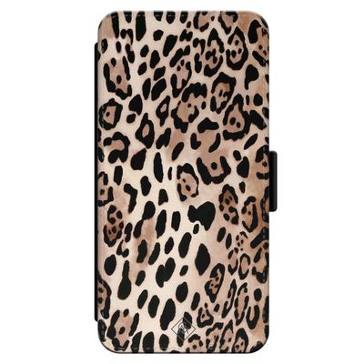 iPhone 14 Pro Max flipcase - Luipaard print