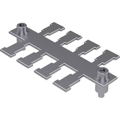 Hebotec 1041-011C Kabelafvoerrail RVS 1 stuk(s)