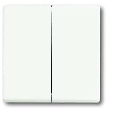 Busch-Jaeger 2CKA001751A3024 Serietoets Afdekking Wit, Verkeerswit 1 stuk(s)