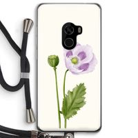 Purple poppy: Xiaomi Mi Mix 2 Transparant Hoesje met koord