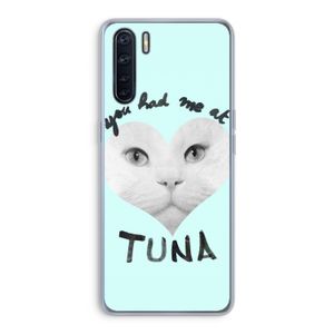 You had me at tuna: Oppo A91 Transparant Hoesje