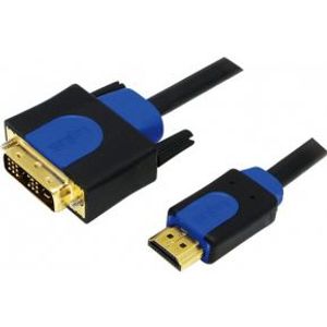 LogiLink CHB3101 video kabel adapter 1 m HDMI Type A (Standaard) DVI-D