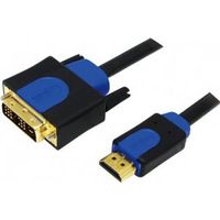 LogiLink CHB3101 video kabel adapter 1 m HDMI Type A (Standaard) DVI-D - thumbnail