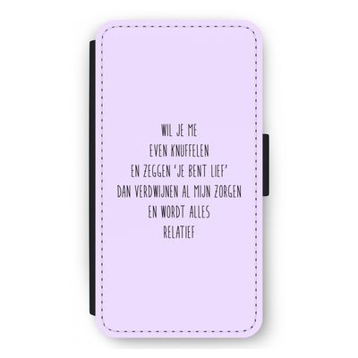 Relatief: iPhone 12 mini Flip Hoesje