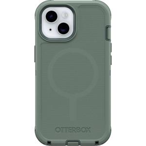 Otterbox Defender Backcover Apple iPhone 13, iPhone 14, iPhone 15 Groen MagSafe compatible