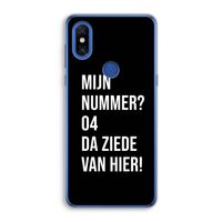 Da ziede van hier - Zwart: Xiaomi Mi Mix 3 Transparant Hoesje