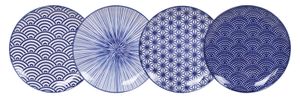 Gebaksborden Set Nippon Blue - Tokyo Design Studio - 16cm 4-delig