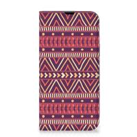 iPhone 13 Pro Max | Hoesje met Magneet | Aztec Paars