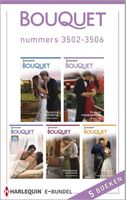 Bouquet e-bundel nummers 3502-3506 (5-in-1) - Trish Morey, Maya Blake, Robyn Donald, Kim Lawrence, Fiona Hood-Stewart - ebook - thumbnail