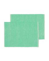 HEMA Placemats 35x45 ribbel - 2 stuks