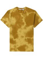 Proenza Schouler White Label t-shirt tie dye à logo imprimé - Marron