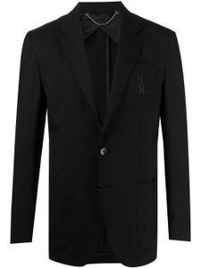Billionaire blazer à logo brodé - Noir